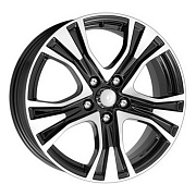 Диск 7x17 5x114.3 ET40 D66.1 Remain R159 Алмаз-черный