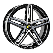 Диск 6.5x16 5x114.3 ET50 D66.1 CrossStreet CR-24 BKF