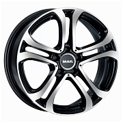 Диск 7.5x17 5x112 ET45 D66.6 MAK Stuttgart Black mirror