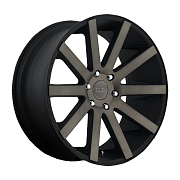 Диск 9.5x22 6x139.7 ET30 D78.1 DUB Shot Calla Black/Machined