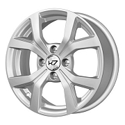 Диск 6x15 4x100 ET48 D54.1 Aero A1724 (КС724) Silver