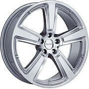 Диск 8x18 5x120 ET40 D72.5 Radius RS015 Shiny Silver Naked