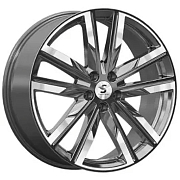 Диск Литой 8x20 PCD 5x108 ET40 D63.35 Premium Series КР014 Diamond Gloss Graphite