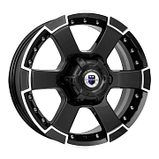 Диск Литой 7x16 PCD 6x139.7 ET38 D67.1 K&K М56 Алмаз черный