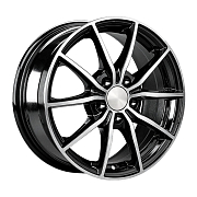 Диск Литой 6.5x15 PCD 5x114.3 ET38 D67.1 X-trike X-111M BK/FP