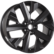 Диск 7.5x18 5x108 ET47 D60.1 KDW KD1813 Matt Black Painted