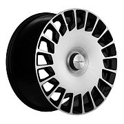 Диск 9.5x20 5x112 ET38 D66.6 Khomen Wheels KHW2007 (Turbo I S-class) Black-FP