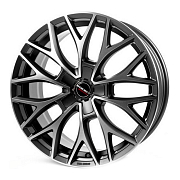 Диск 8.5x20 5x112 ET30 D66.5 BORBET DY Dark Grey Polished Matt