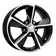 Диск 6.5x16 5x112 ET46 D57.1 Remain Skoda Octavia (R160) Алмаз-черный