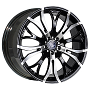 Диск 7x17 5x108 ET55 D63.3 YST X-21 BKF