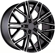 Диск 9.5x21 5x120 ET45.5 D62.5 Khomen Wheels KHW2101 BLF