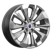 Диск 7x17 5x112 ET45 D57.1 K&K КС936 Дарк платинум брайт