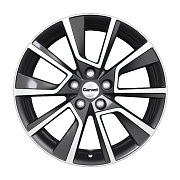 Диск 7x18 5x114.3 ET50 D67.1 Khomen Wheels U-Spoke 802 Black-FP