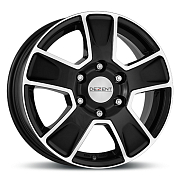 Диск 6.5x16 5x112 ET52 D66.6 Dezent Van dark BFP
