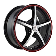 Диск 6x15 4x100 ET50 D60.1 NZ SH667 BKFRS