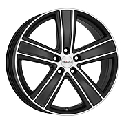 Диск 9x20 5x120 ET46 D74.1 Dezent TH dark BFP