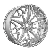Диск 10x22 5x112 ET30 D66.6 Khomen Wheels Zeus 2202 Brilliant Silver