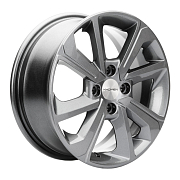 Диск 6x15 4x100 ET46 D54.1 Khomen Wheels V-Spoke 501 Gray