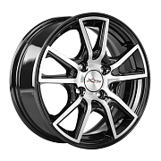 Диск 6x14 5x114.3 ET38 D67.1 X-trike X-104 BK/FP