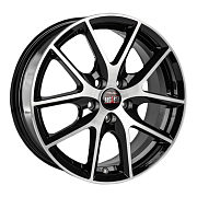 Диск 6.5x16 5x100 ET38 D57.1 Alcasta M59 BKF