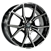Диск Литой 6.5x15 PCD 4x98 ET35 D58.6 Megami MGM-22 BKF