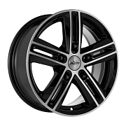 Диск 6.5x16 5x127 ET40 D71.6 X-trike X-123 BK/FP