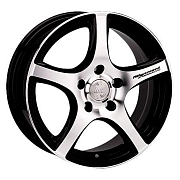 Диск 6.5x15 5x100 ET35 D67.1 Racing Wheels H-531 BK F/P