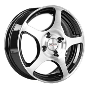 Диск 5.5x14 4x108 ET20 D65 X-trike X-103 BK/FP