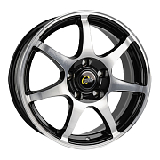 Диск 6x15 4x100 ET50 D60.1 CrossStreet CR-15 BKF