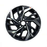 Диск 6.5x17 5x114.3 ET49 D67.1 Dicastal Original 17 BKF(БЕЗ СТУПИЧНОГО КОЛПАЧКА)