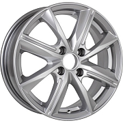 Диск 6x15 4x100 ET45 D67.1 K&K КС904 Silver