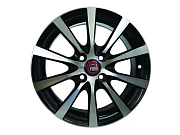 Диск 6x15 4x100 ET48 D54.1 Ё-wheels E13 BKF