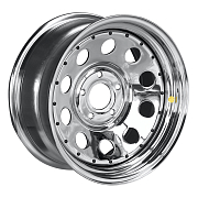 Диск 8x16 6x139.7 ET-10 D110.1 Off-Road-Wheels штамп хромированный