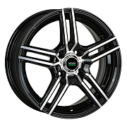 Диск 6x15 4x100 ET40 D60.1 Megami MGM-1 bkf