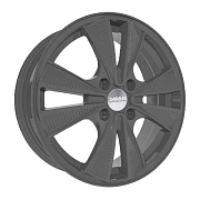 Диск 6x16 4x108 ET27 D65 СКАД Эко графит