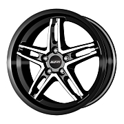 Диск 8.5x19 5x112 ET30 D66.6 ALUTEC Poison Cup Чёрный полированный алмаз