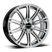 Диск 8x18 5x112 ET45 D72.5 BORBET CW1/5 Hyper Silver
