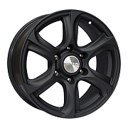 Диск 7.5x17 6x139.7 ET25 D106.2 СКАД Скала Черный матовый