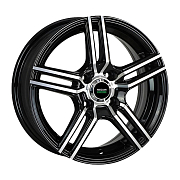 Диск 6.5x16 5x108 ET50 D63.3 Mega Wheels Y3177 bkf