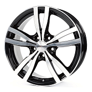 Диск 7x17 5x114.3 ET40 D71.6 Dezent TC dark BFP