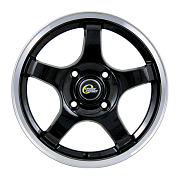 Диск 6x15 4x100 ET40 D60.1 CrossStreet CR-14 BKPL