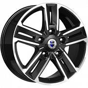 Диск Литой 8x18 PCD 5x114.3 ET45 D67.1 K&K КС763М алмаз черный