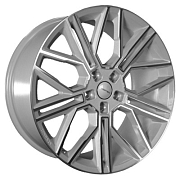 Диск 9.5x21 5x120 ET45.5 D62.5 Khomen Wheels KHW2101 F-Silver-FP