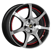 Диск 6.5x15 4x98 ET32 D58.6 CrossStreet Y3103 BKFRSI