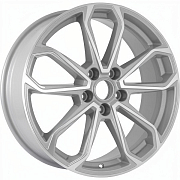 Диск Литой 7x18 PCD 5x114.3 ET45 D67.1 Khomen Wheels KHW1816 F-Silver-FP
