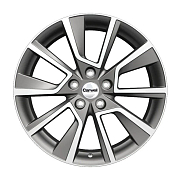 Диск 7x18 5x114.3 ET50 D67.1 Khomen Wheels U-Spoke 802 Gray-FP