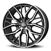 Диск 10x21 5x112 ET25 D66.6 Momo SPIDER Matt Black-Polished