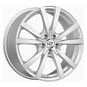 Диск 7x17 5x114.3 ET45 D67.1 Aero A1645 (КС645) Silver