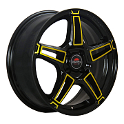 Диск 7x17 5x115 ET45 D70.1 Yokatta MODEL-35 BK+Y
