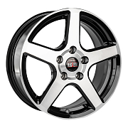 Диск 6x15 4x100 ET37 D60.1 Alcasta M62 BKF